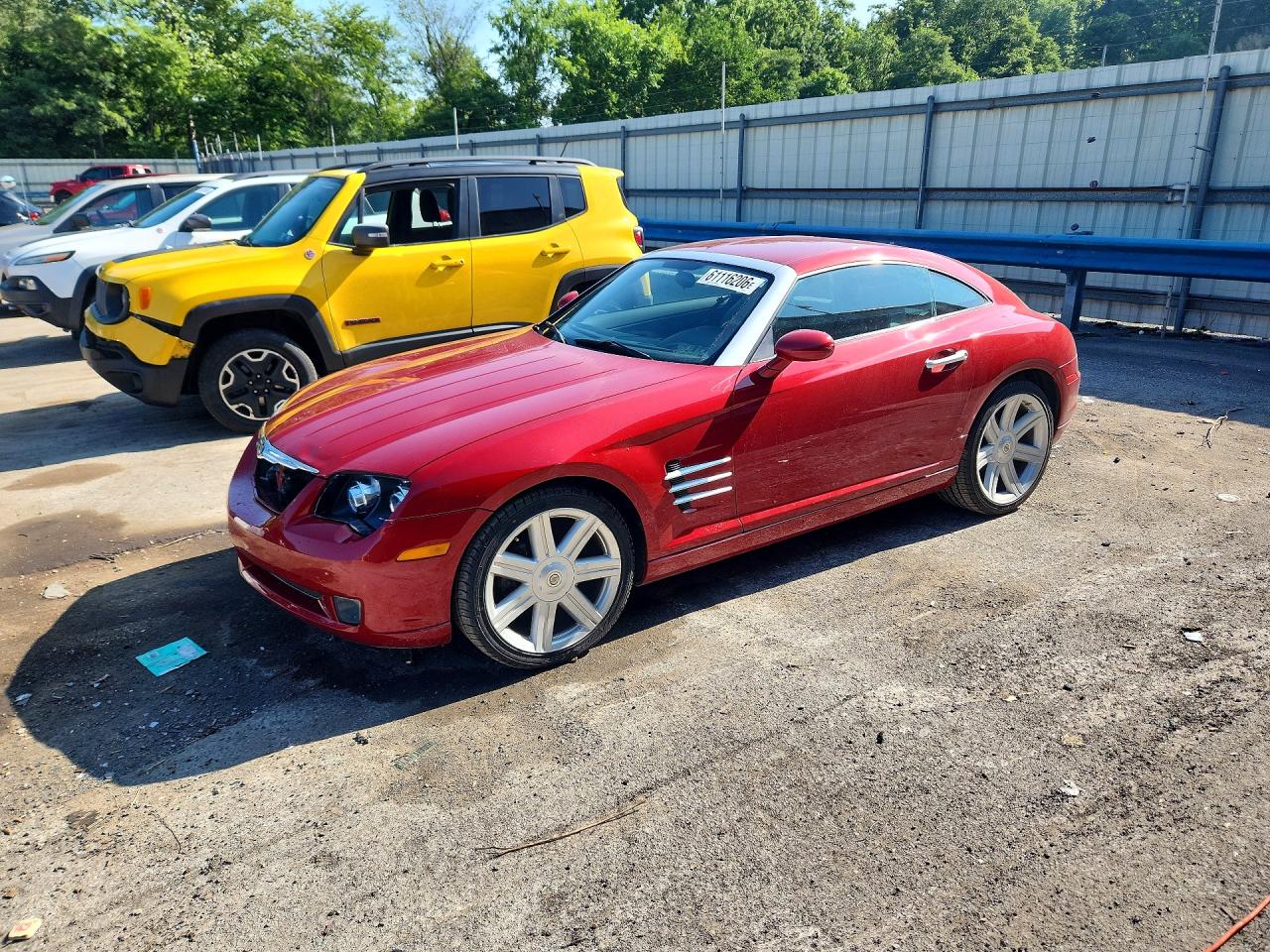 2005 Chrysler Crossfire Limited, VIN 1C3AN69L15X028771 — Front end