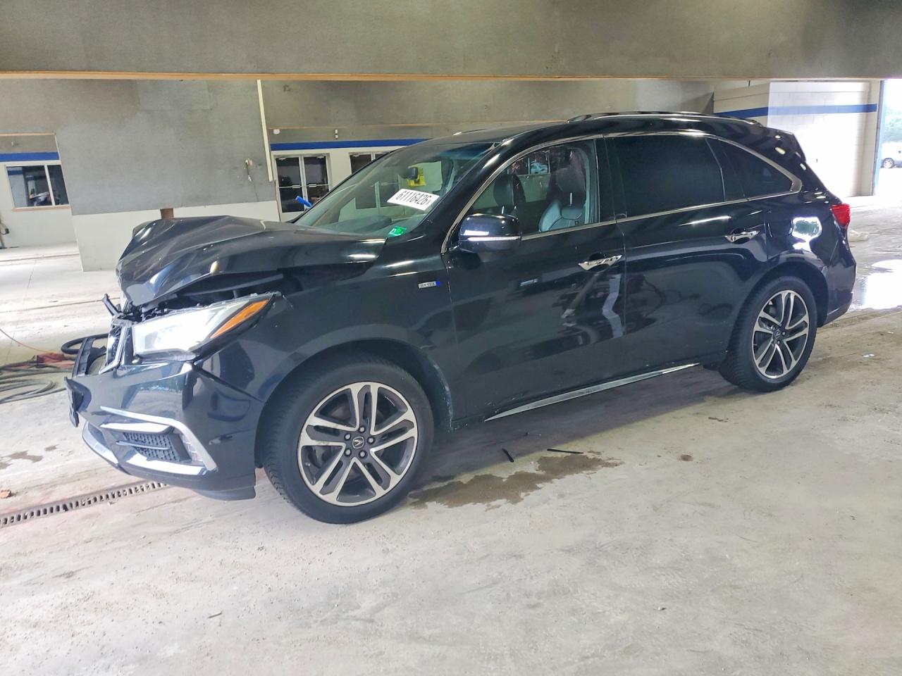 2018 Acura MDX Hybrid Sport, VIN 5J8YD7H78JL001318 — Front end