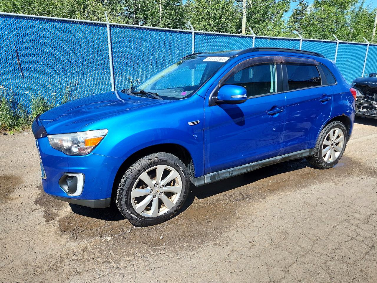 2015 Mitsubishi Outlander Sport GT, VIN 4A4AJ4AW5FE606247 — Мелкие вмятины и царапины