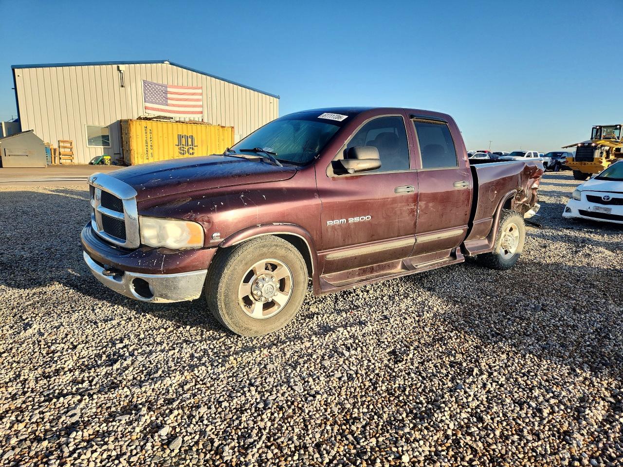 2004 Dodge 2500 ST, VIN 3D7KA28C24G257362 — Зад