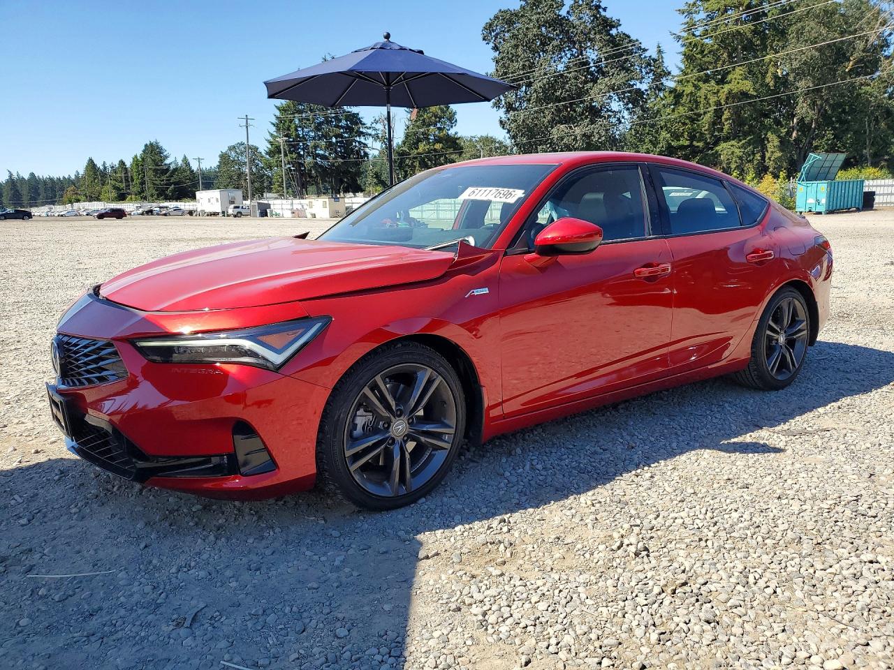 2025 Acura Integra w/A-Spec Package, VIN 19UDE4H39SA010310 — Front end