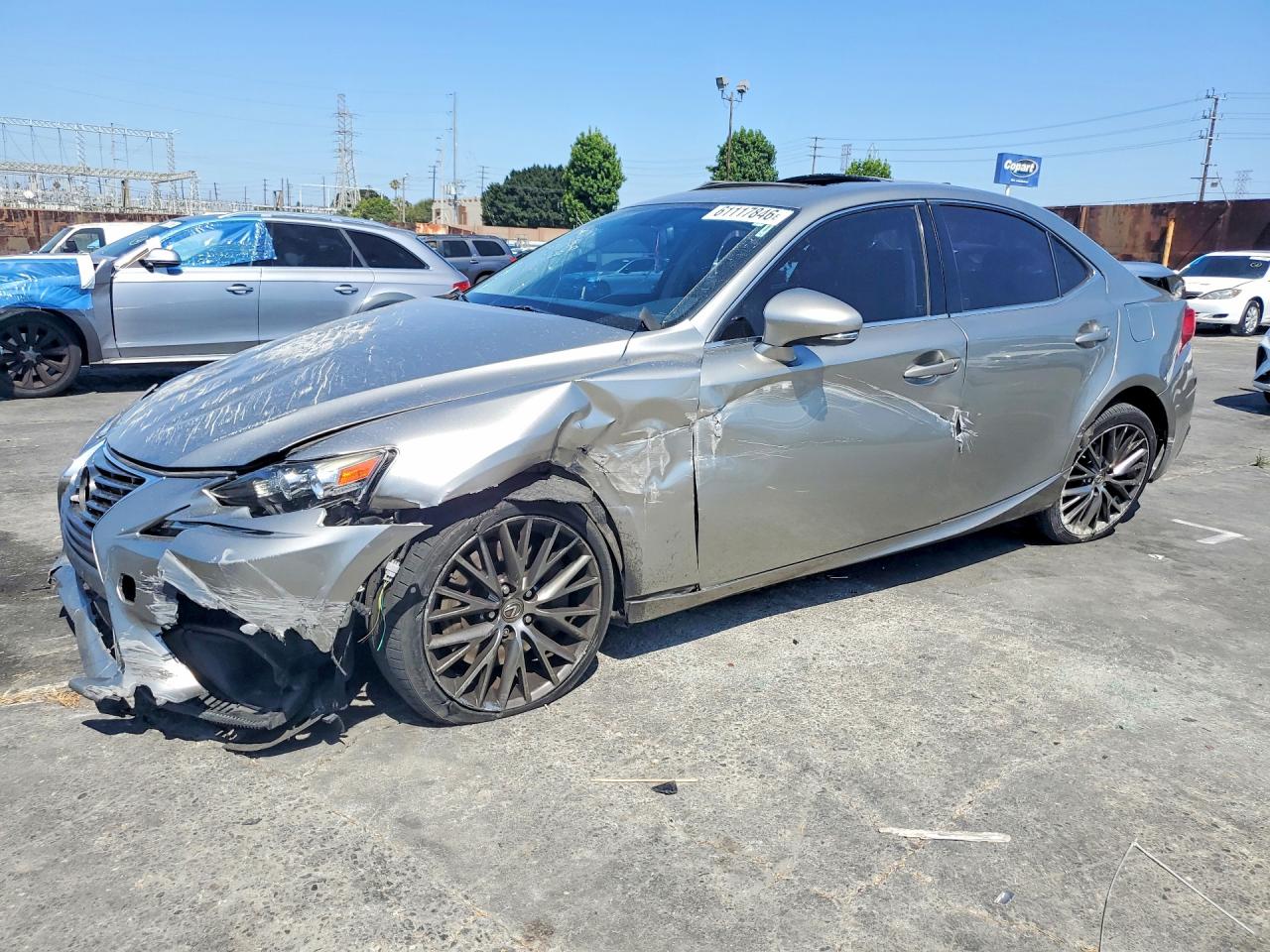 2016 Lexus IS 200t, VIN JTHBA1D2XG5011512 — Rollover