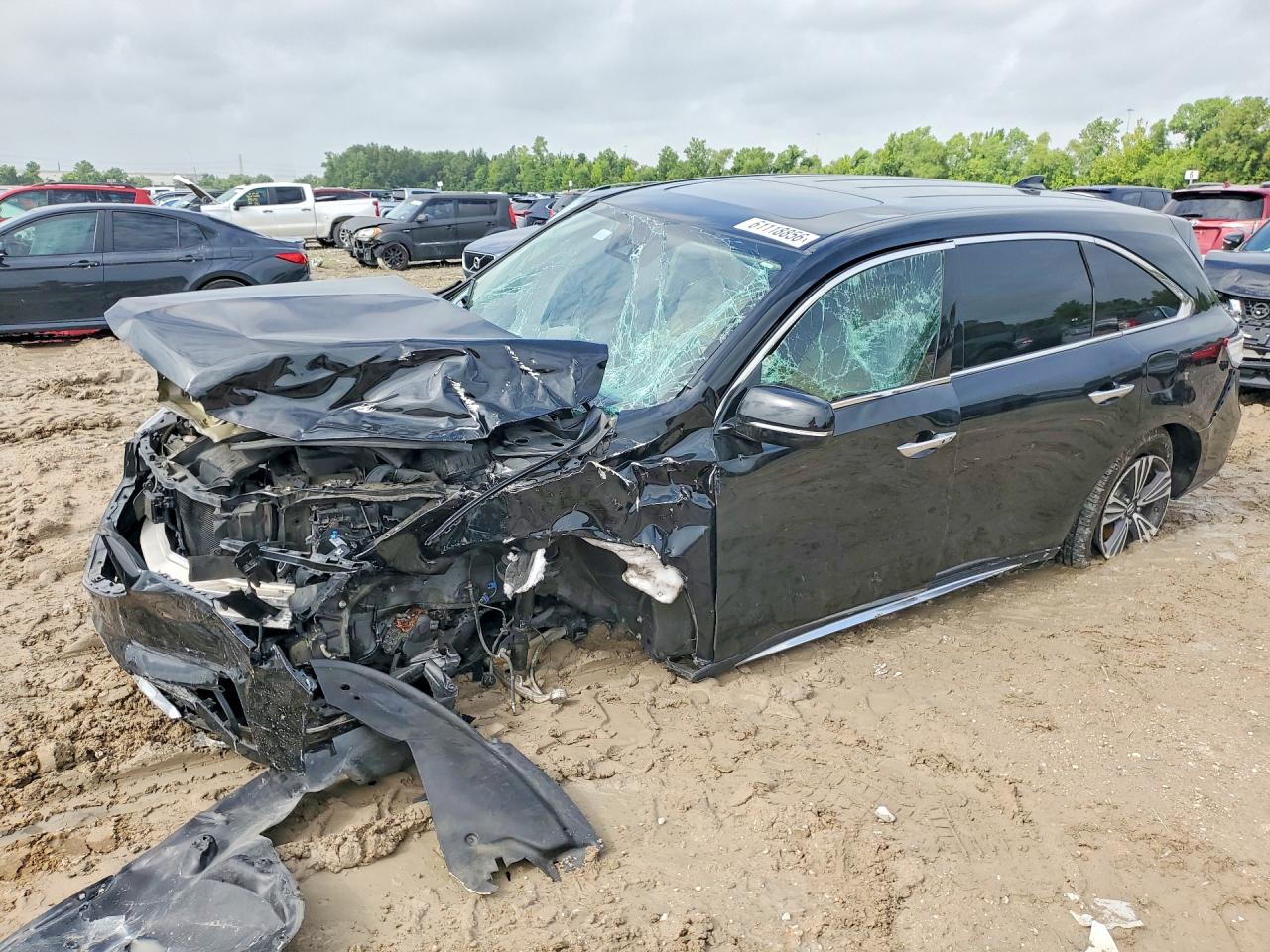 2018 Acura MDX, VIN 5J8YD3H30JL010665 — Front end