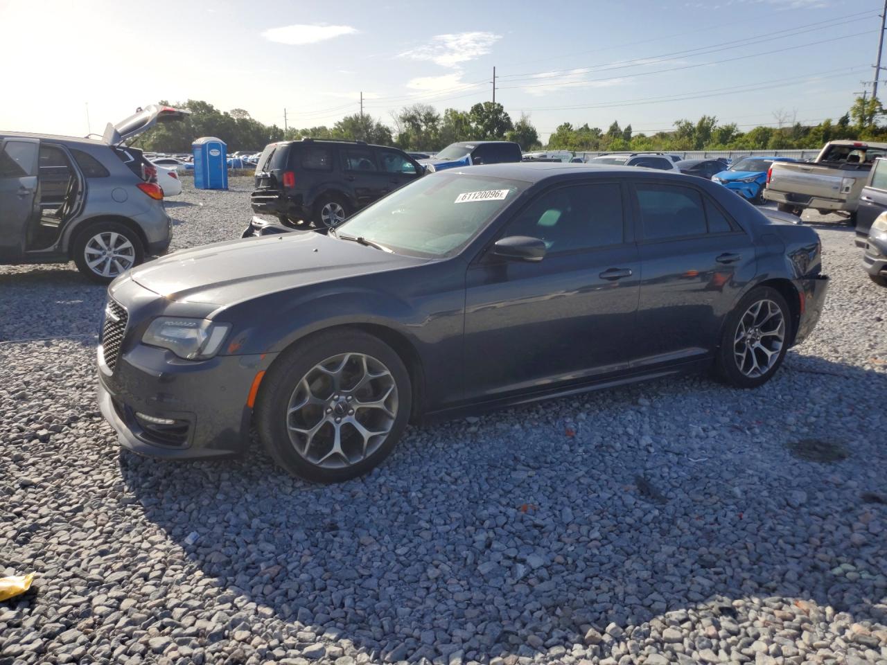 2018 Chrysler 300 S, VIN 2C3CCABG1JH244763 — Rear end