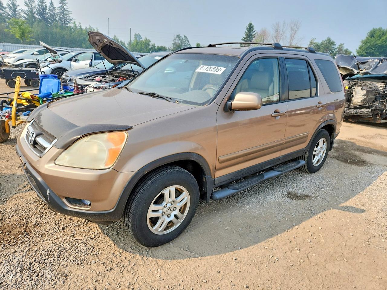 2003 Honda CR-V EX, VIN JHLRD78963C817003 — Roof