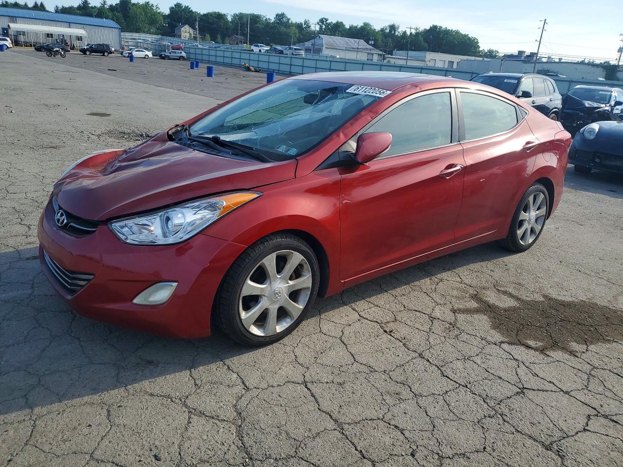2011 Hyundai Elantra Limited, VIN KMHDH4AE0BU159149 — Water / flood