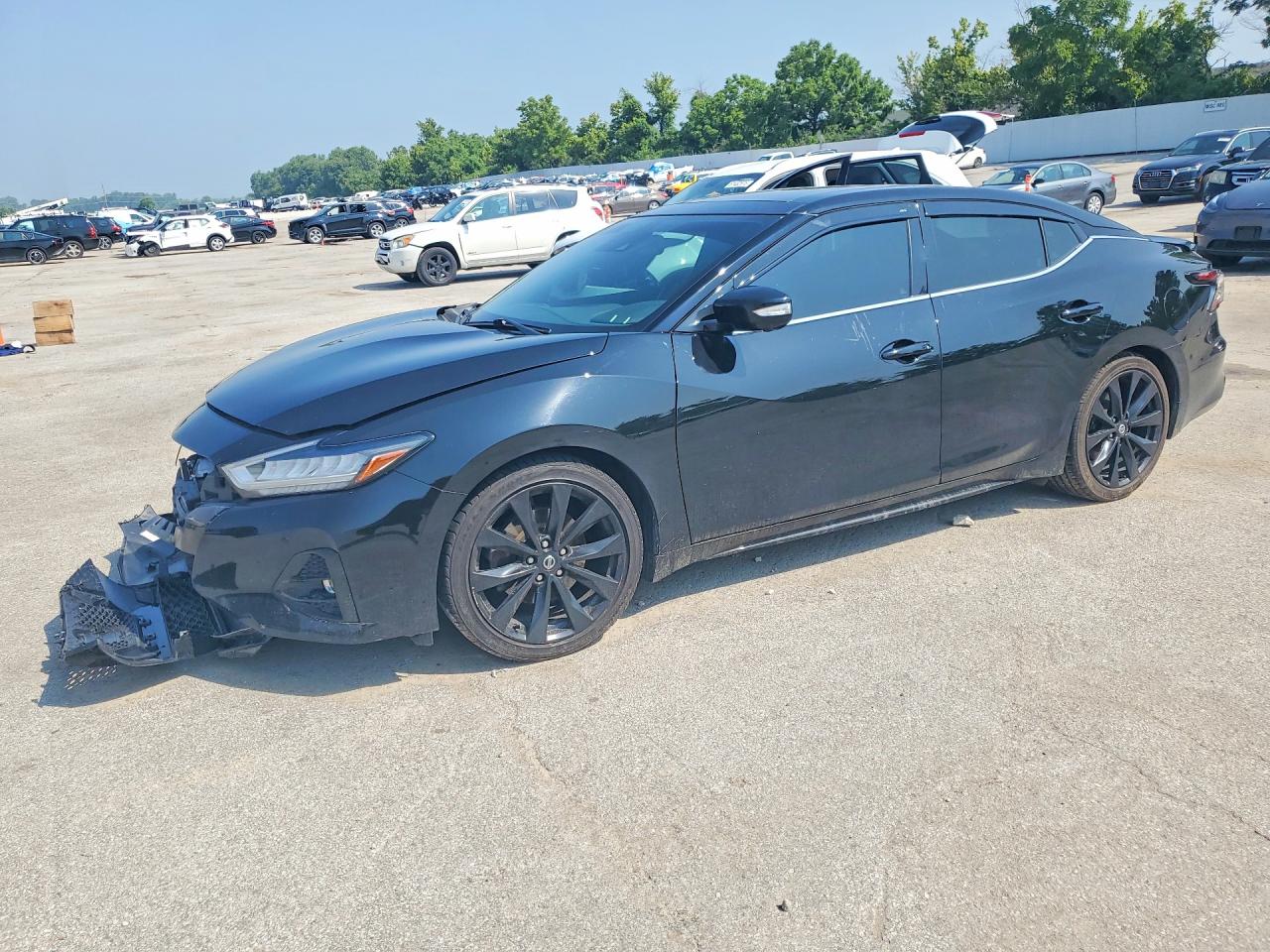2021 Nissan Maxima SR, VIN 1N4AA6EV0MC509010 — Front end