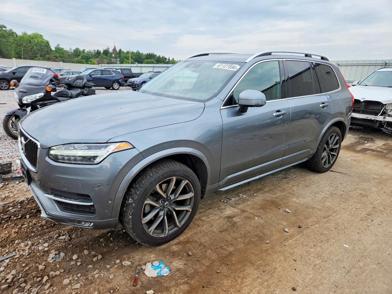2018 Volvo XC90 Momentum, VIN YV4A22PK5J1216131 — Hail