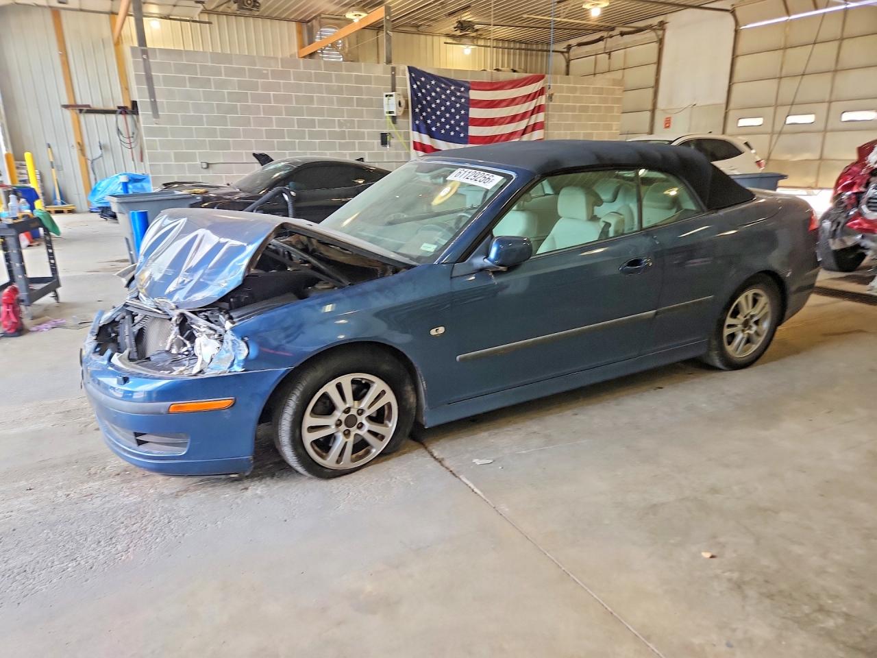 2007 Saab 9-3, VIN YS3FD79Y876002689 — Front end