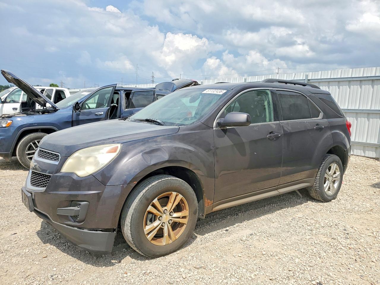 2013 Chevrolet Equinox LT, VIN 2GNALDEK5D6130163 — Front end