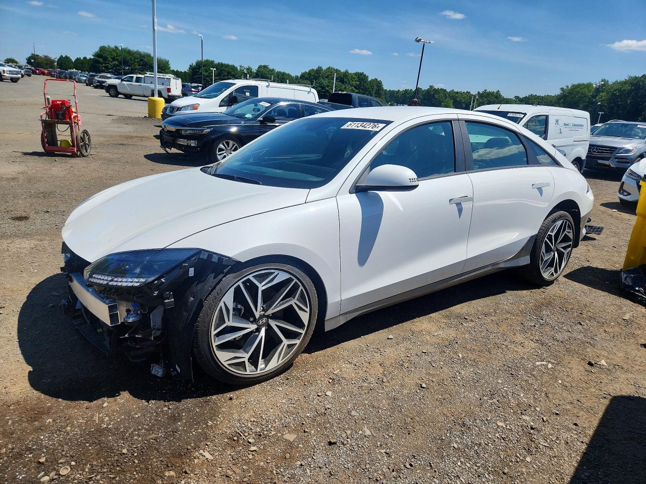 2024 Hyundai Ioniq 6 SEL, VIN KMHM34AC6RA079718 — Front end