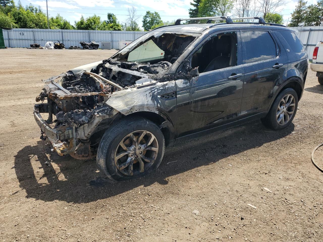 2017 Land Rover Discovery Sport HSE, VIN SALCR2BG0HH720252 — Engine fire