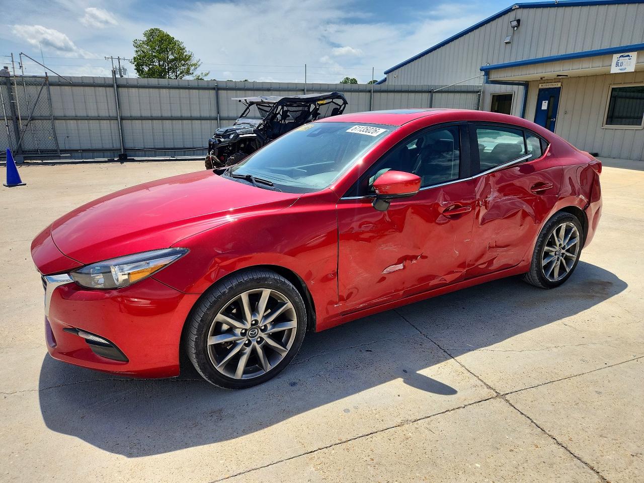 2018 Mazda 3 Touring, VIN 3MZBN1V33JM255126 — Side