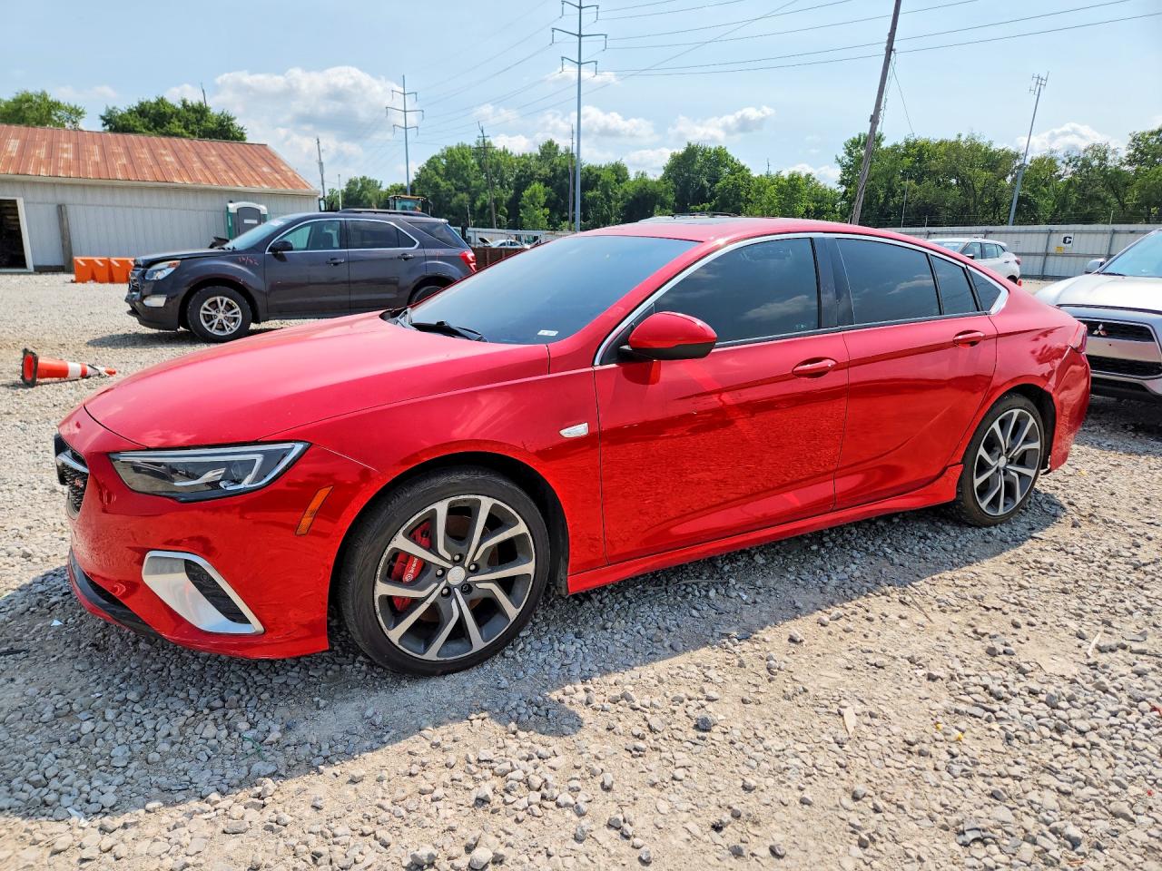 2018 Buick Regal GS, VIN W04GS6SS3J1103896 — Front end