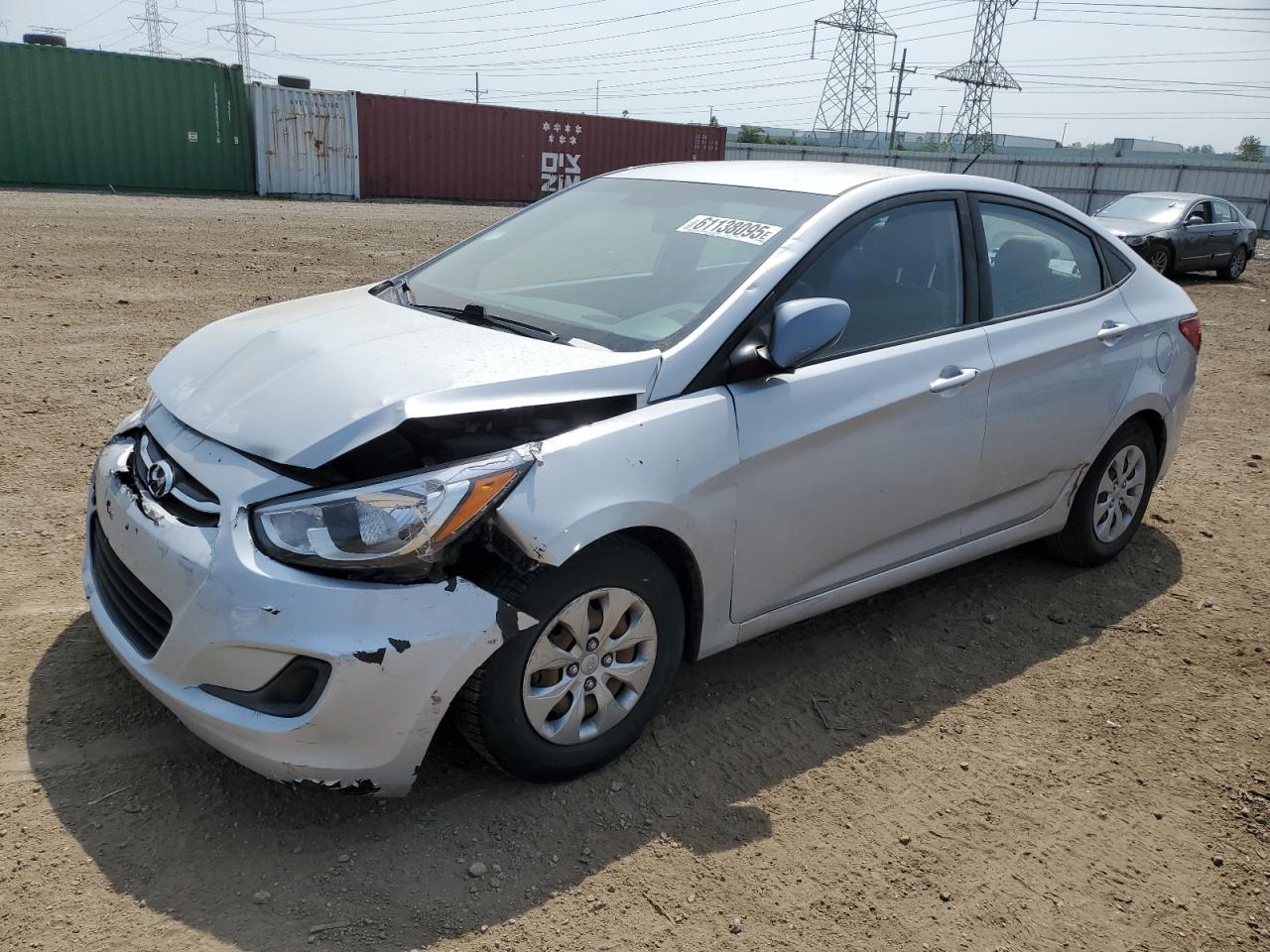 2016 Hyundai Accent SE, VIN KMHCT4AE0GU123432 — Front end