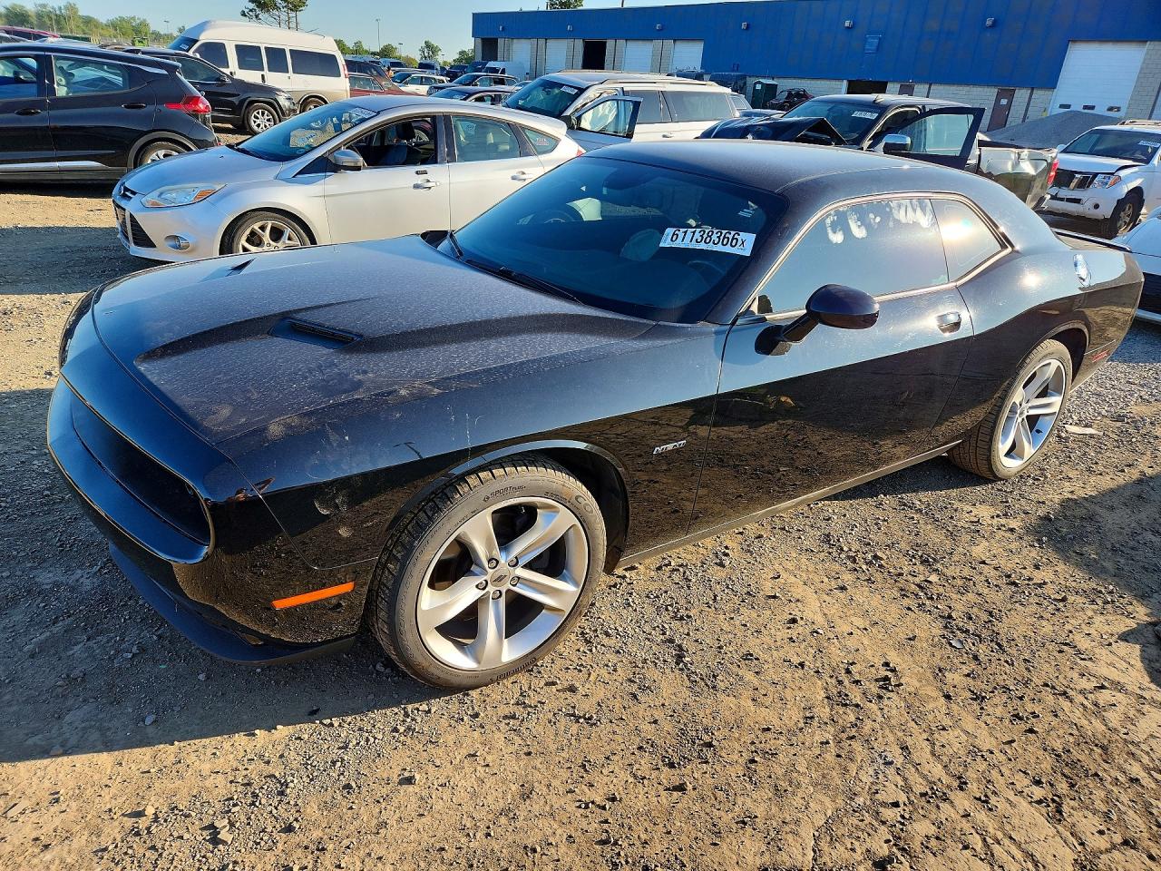 2017 Dodge Challenger R/T, VIN 2C3CDZBT1HH656085 — Rear end