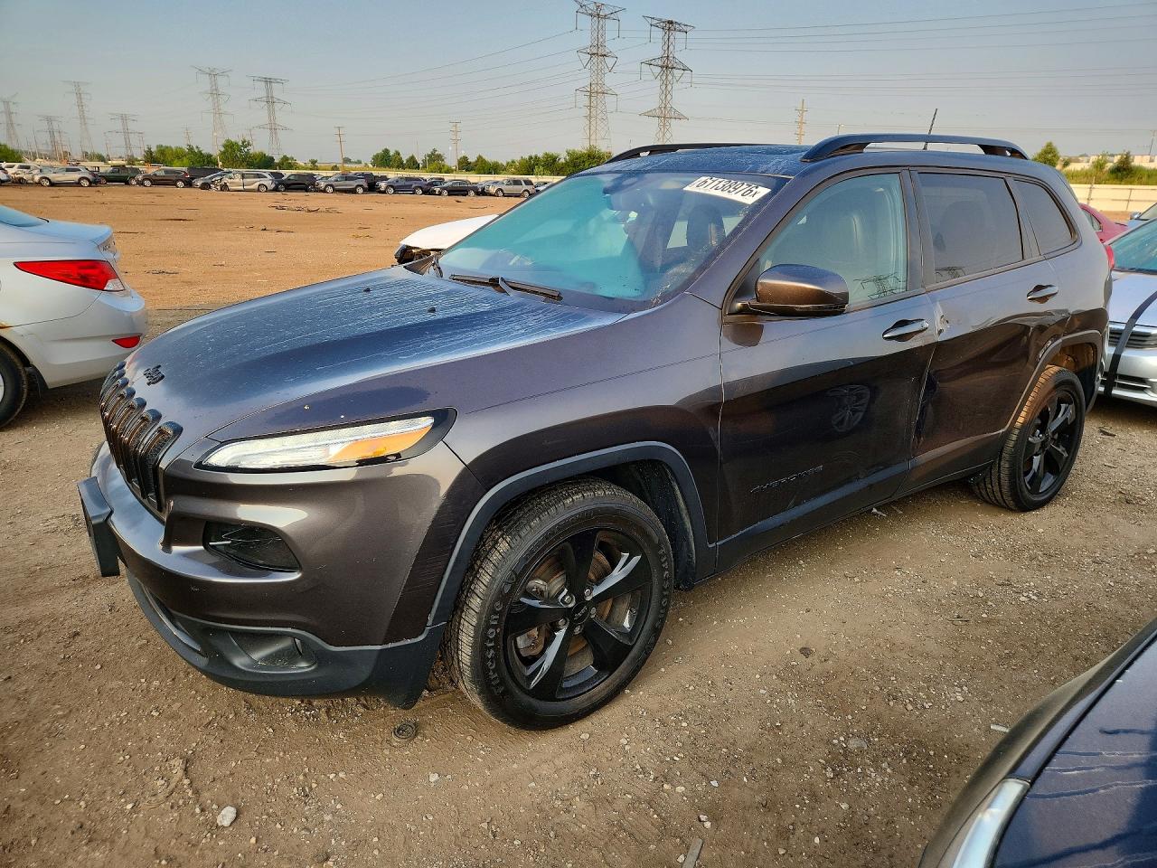 2017 Jeep Cherokee Limited, VIN 1C4PJLDS1HW623094 — Rear end