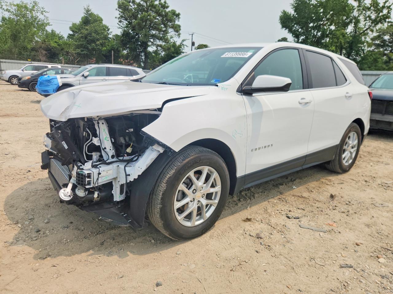 2024 Chevrolet Equinox LT, VIN 3GNAXKEG3RL333124 — Перед