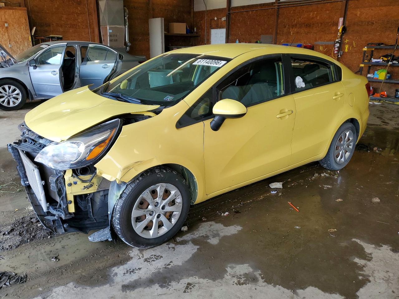 2016 Kia Rio LX, VIN KNADM4A39G6660757 — Front end