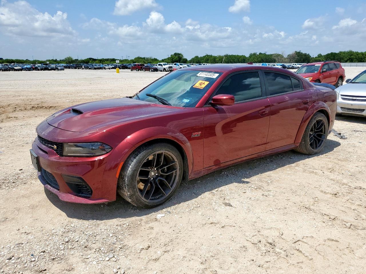 2021 Dodge Charger Scat Pack Widebody, VIN 2C3CDXGJ5MH569957 — Auction photo