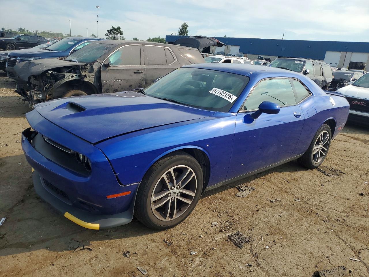 2019 Dodge Challenger GT, VIN 2C3CDZKG9KH522211 — Front end