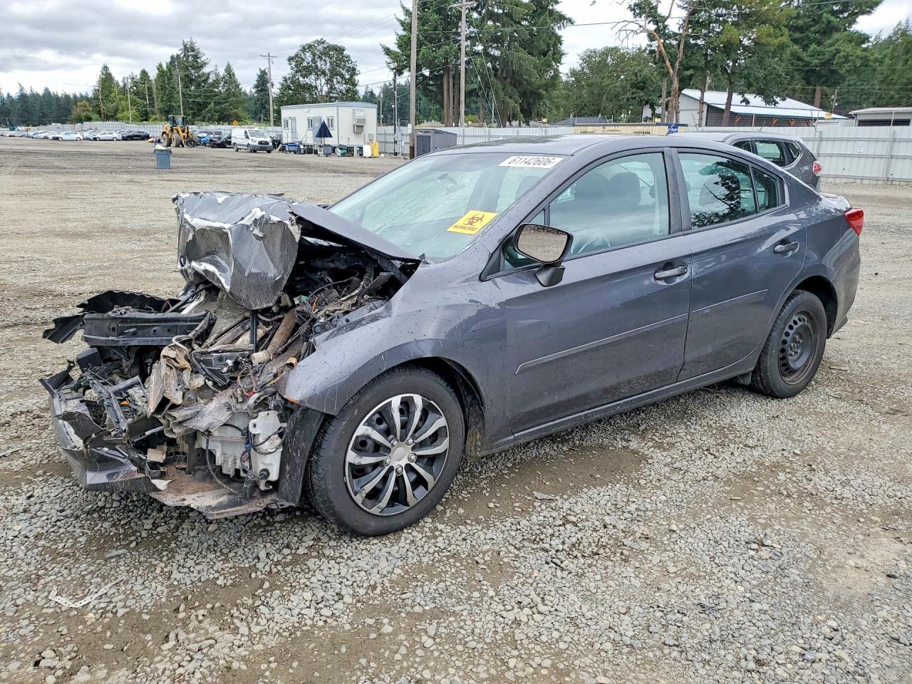 2018 Subaru Impreza, VIN 4S3GKAA68J3617986 — Перед