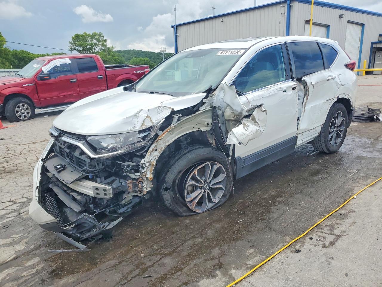 2022 Honda CR-V EX, VIN 7FARW1H55NE009317 — Side