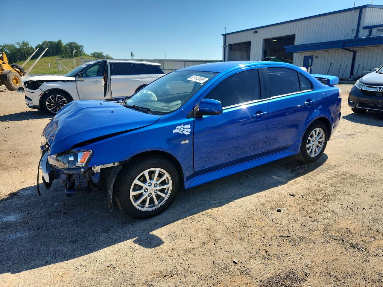 2010 Mitsubishi Lancer ES, VIN JA32U2FU5AU020160 — Перед