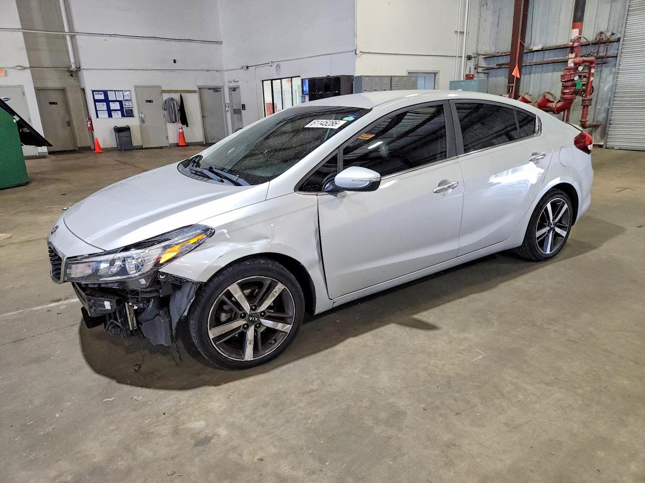 2017 Kia Forte EX, VIN 3KPFL4A89HE109296 — Front end