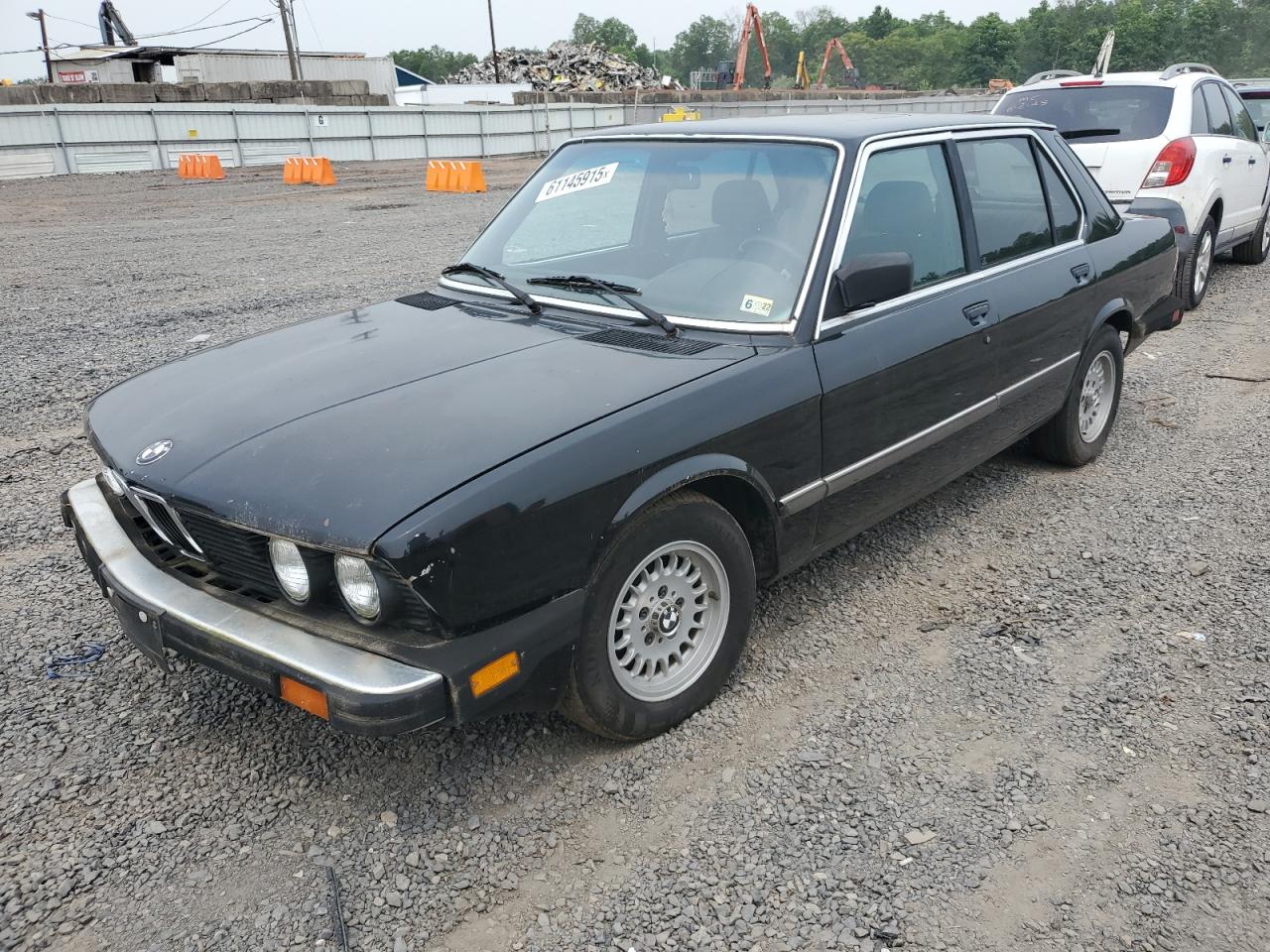 1986 BMW 528 - 533 - 633 - 733 528E, VIN WBADK730XG9650022 — Minor dents and scratches