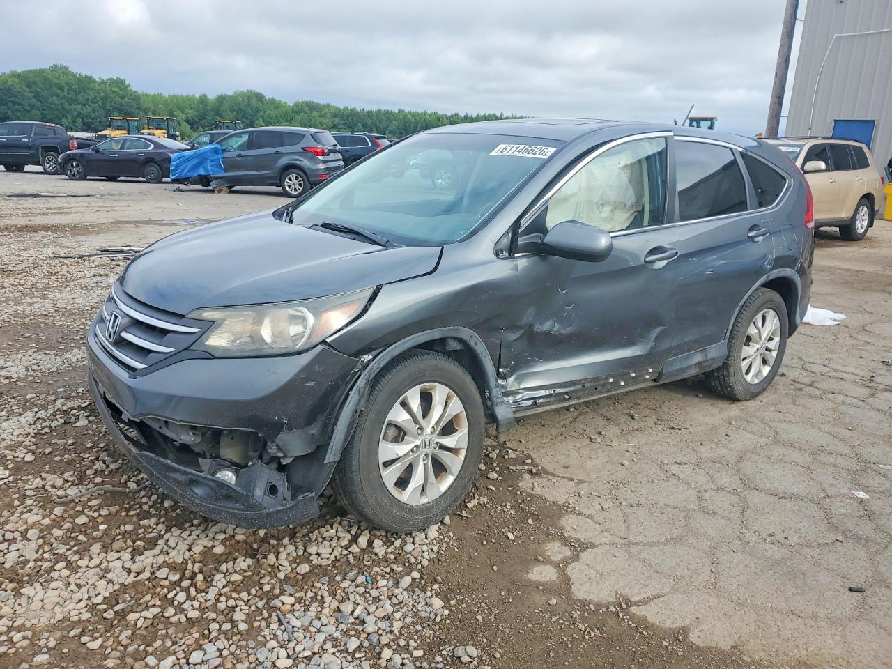 2014 Honda CR-V EX, VIN 5J6RM3H5XEL008748 — Side