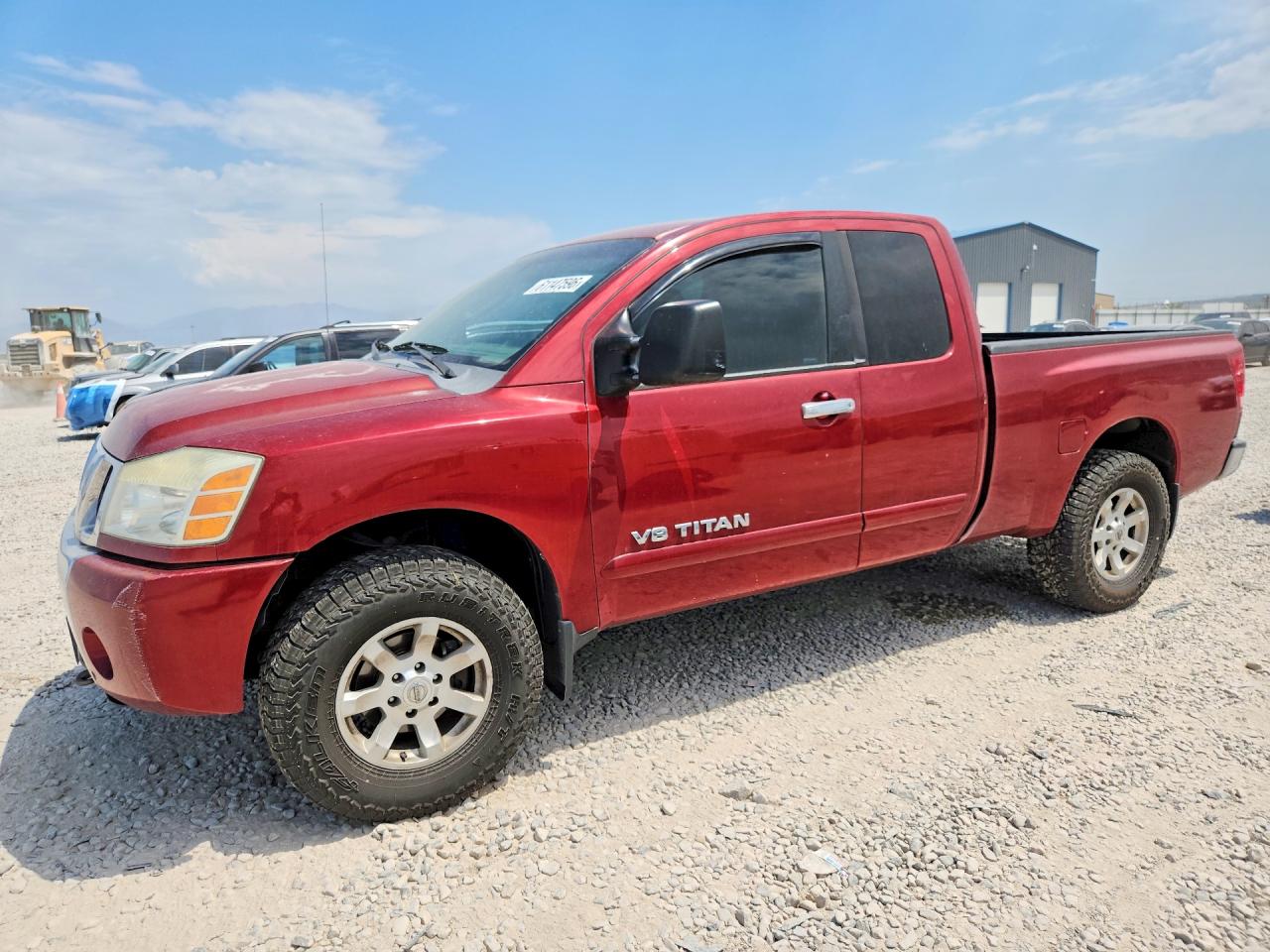 2006 Nissan Titan SE, VIN 1N6AA06BX6N500072 — Front end
