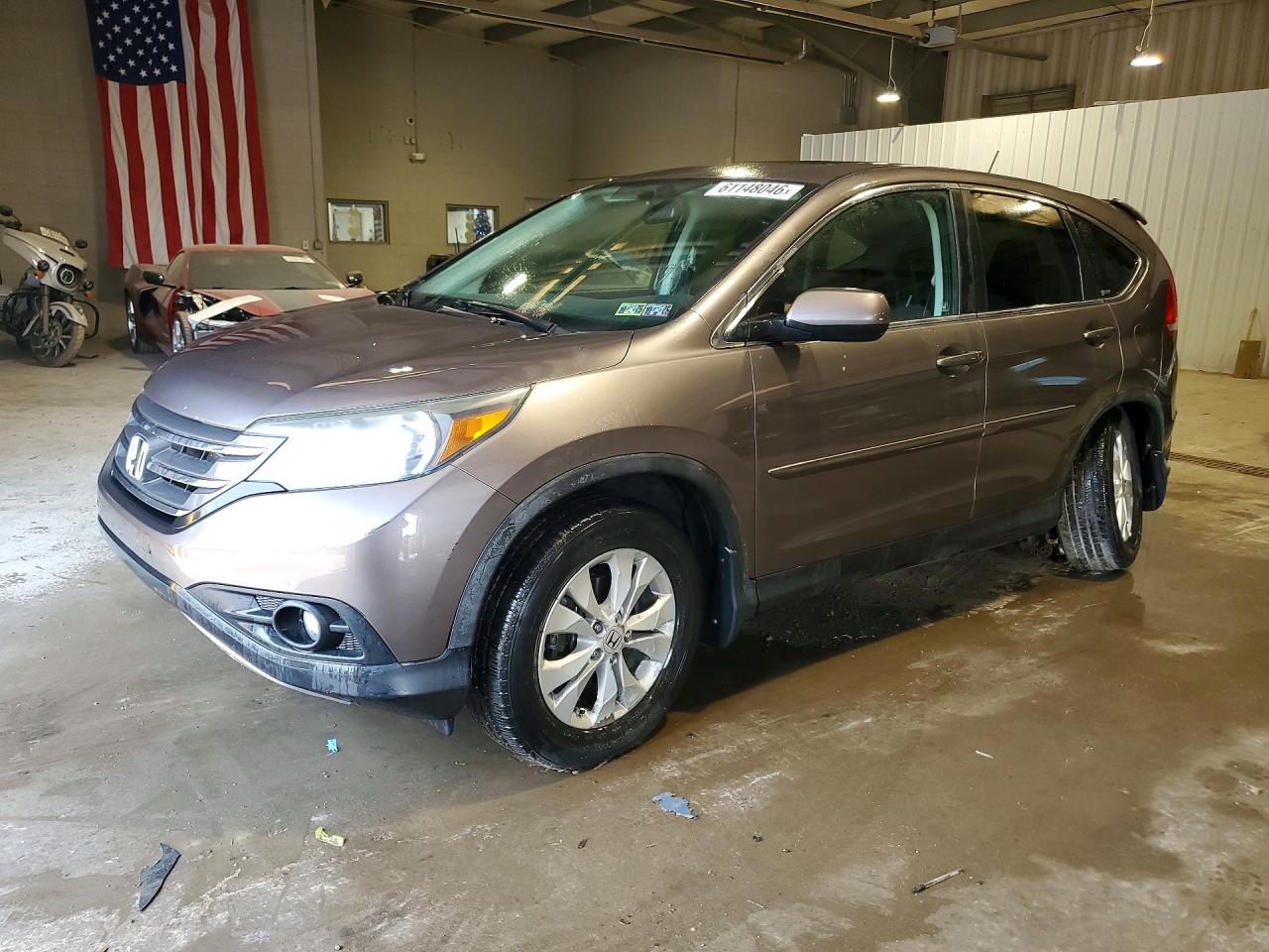 2012 Honda CR-V EX, VIN 5J6RM4H53CL033946 — Undercarriage