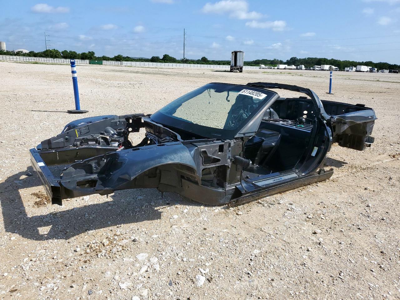 2010 Chevrolet Corvette ZR1 3ZR, VIN 1G1YN2DT6A5800982 — Vandalism