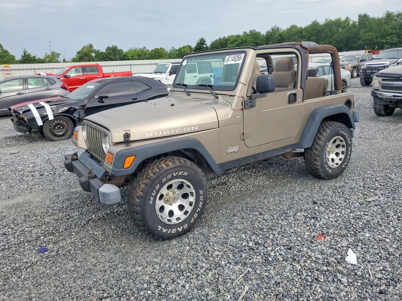 2006 Jeep Wrangler Rubicon, VIN 1J4FA69S26P702944 — Water / flood