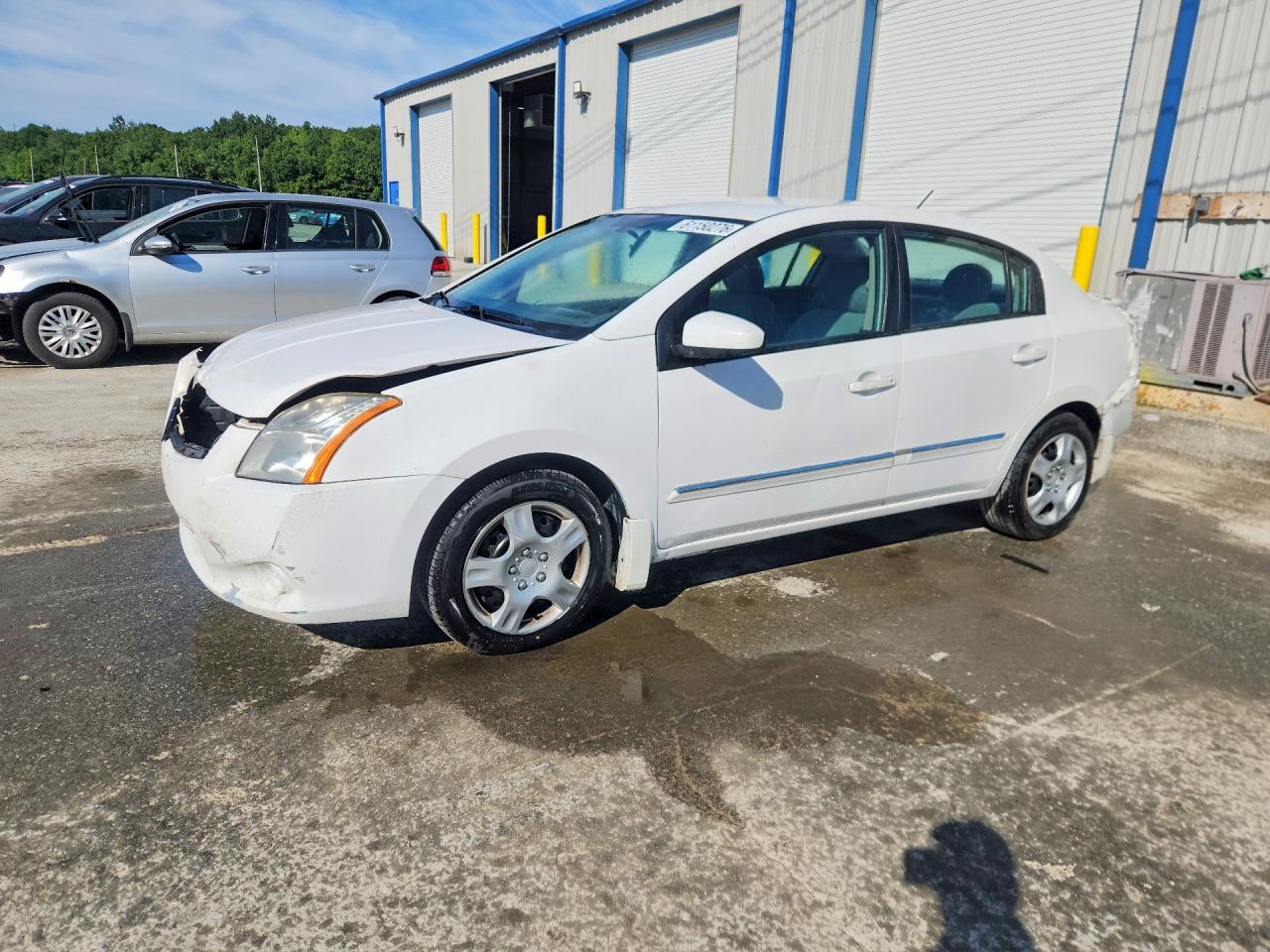 2011 Nissan Sentra S, VIN 3N1AB6AP9BL622554 — Front end