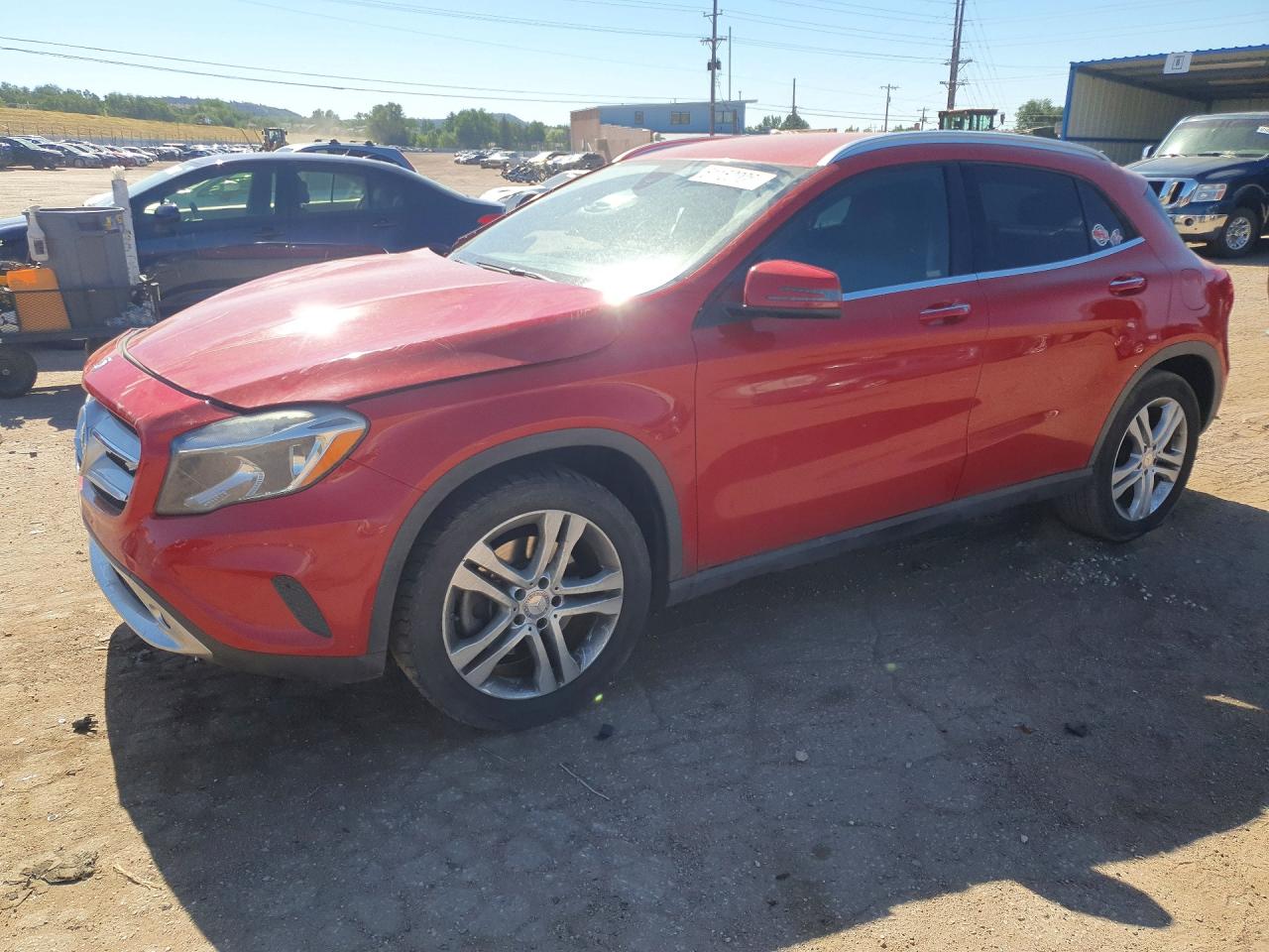 2016 Mercedes-Benz GLA 250, VIN WDCTG4GB0GJ209048 — Front end