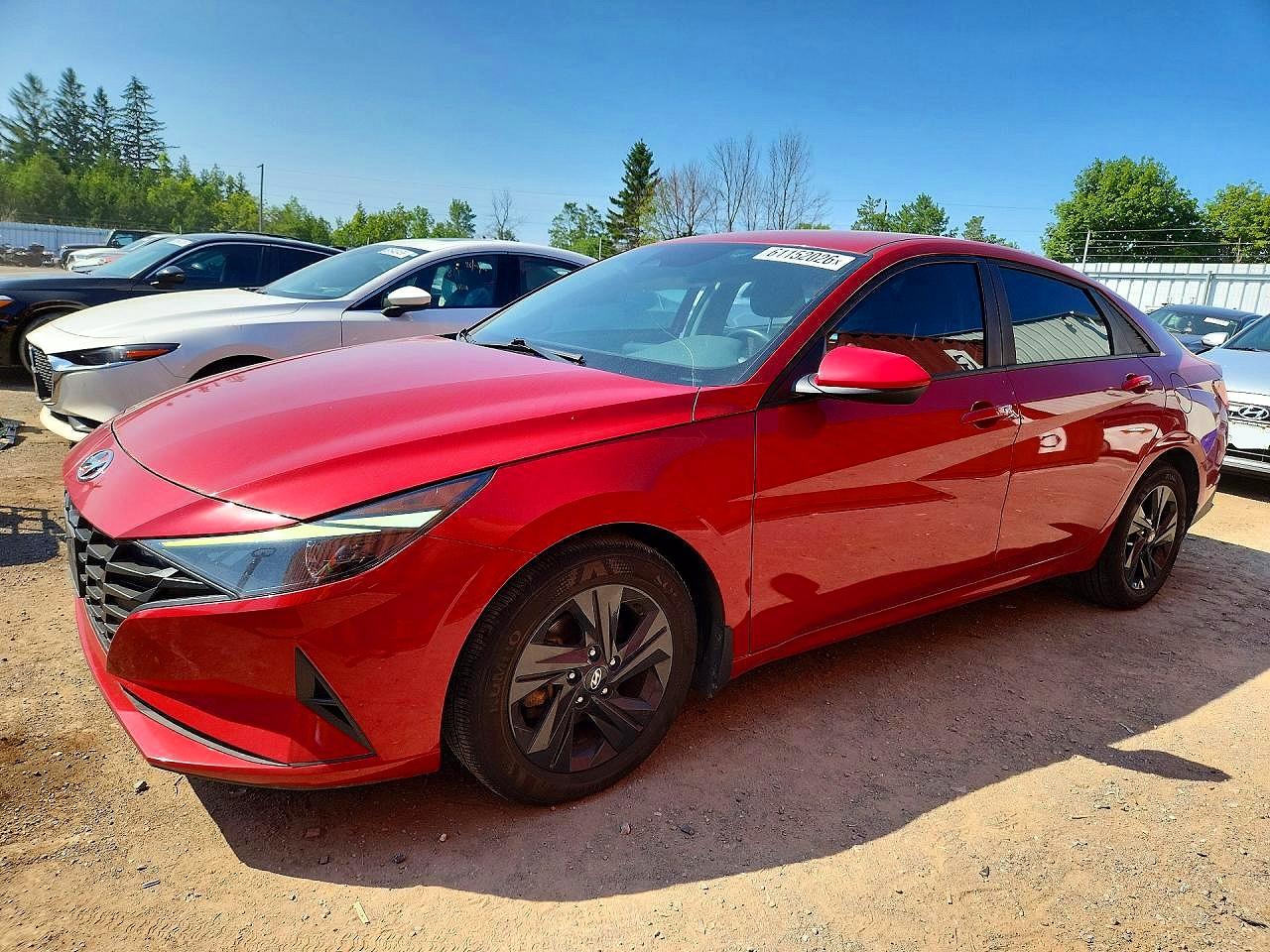 2022 Hyundai Elantra SEL, VIN KMHLM4AG6NU318947 — Side
