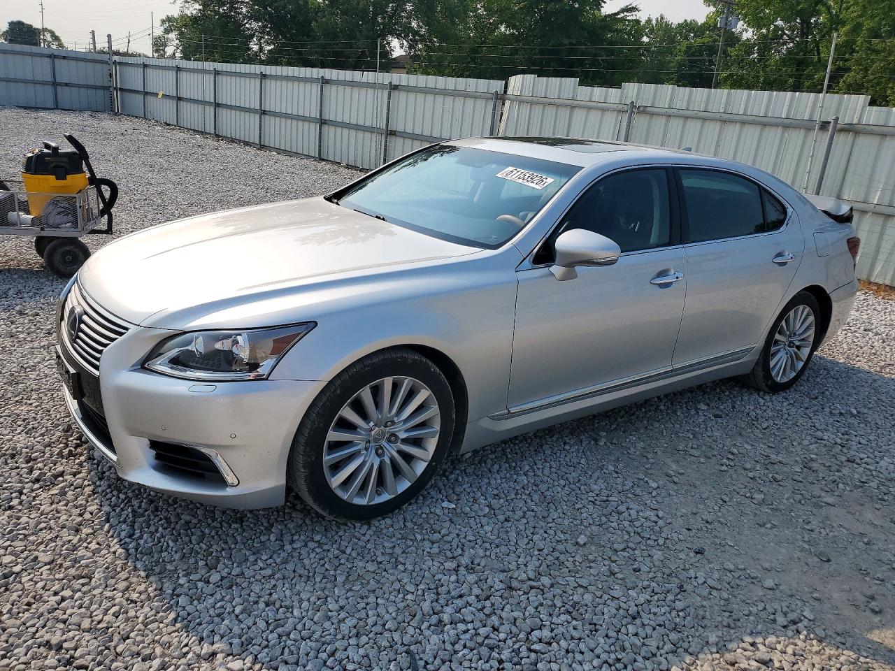 2014 Lexus LS 460 L, VIN JTHDL5EF2E5006474 — Rear end