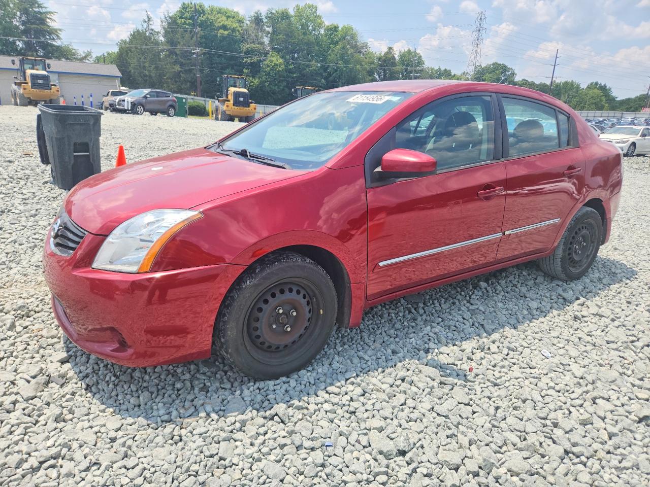 2010 Nissan Sentra S, VIN 3N1AB6AP9AL616638 — Зад