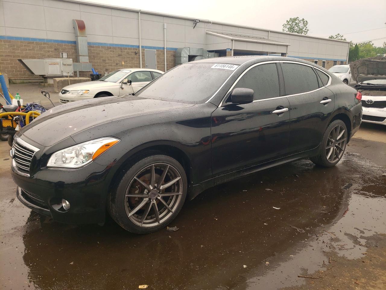 2011 Infiniti M, VIN JN1BY1AR0BM372909 — Front end