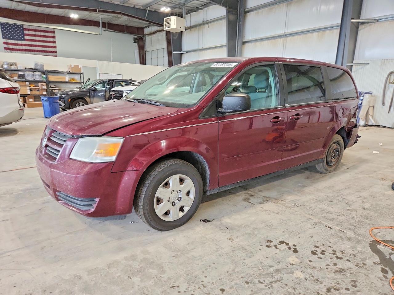 2009 Dodge Grand Caravan SE, VIN 2D8HN44E39R616569 — Зад