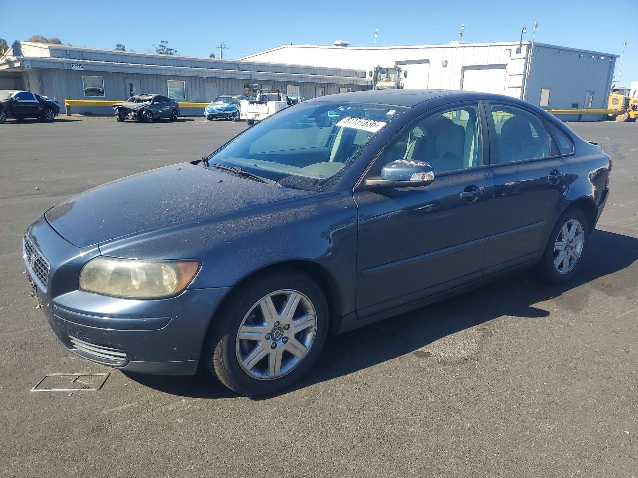 2007 Volvo S40 2.4L, VIN YV1MS390972306994 — Зад