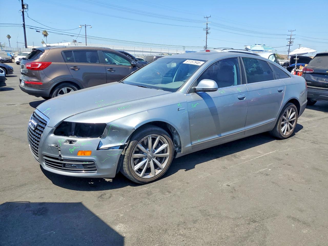 2010 Audi A6 Prestige, VIN WAUKGAFB3AN026158 — Перед