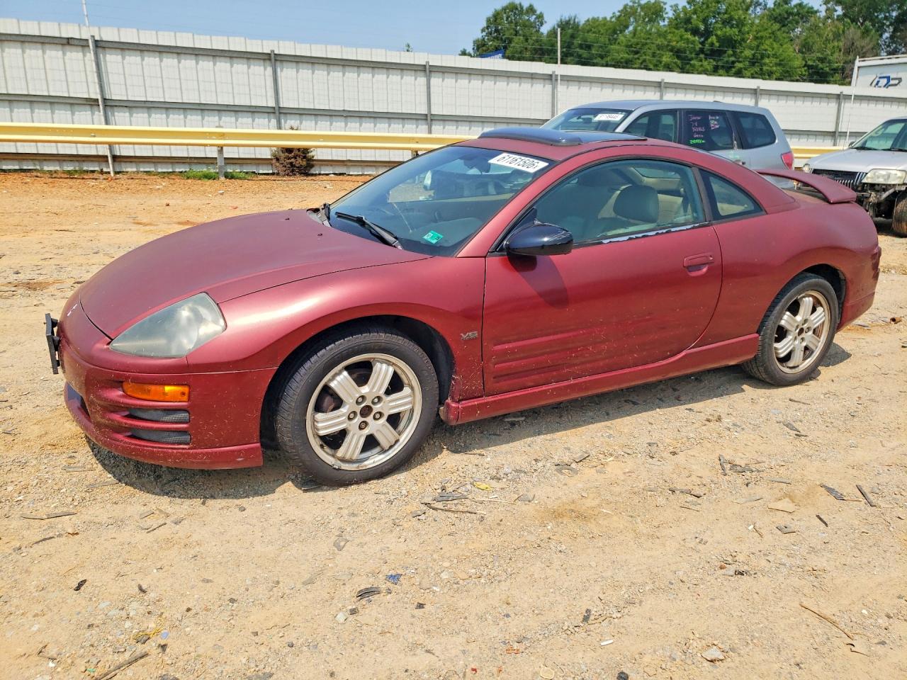 2001 Mitsubishi Eclipse GT, VIN 4A3AC54H21E090925 — Механическое