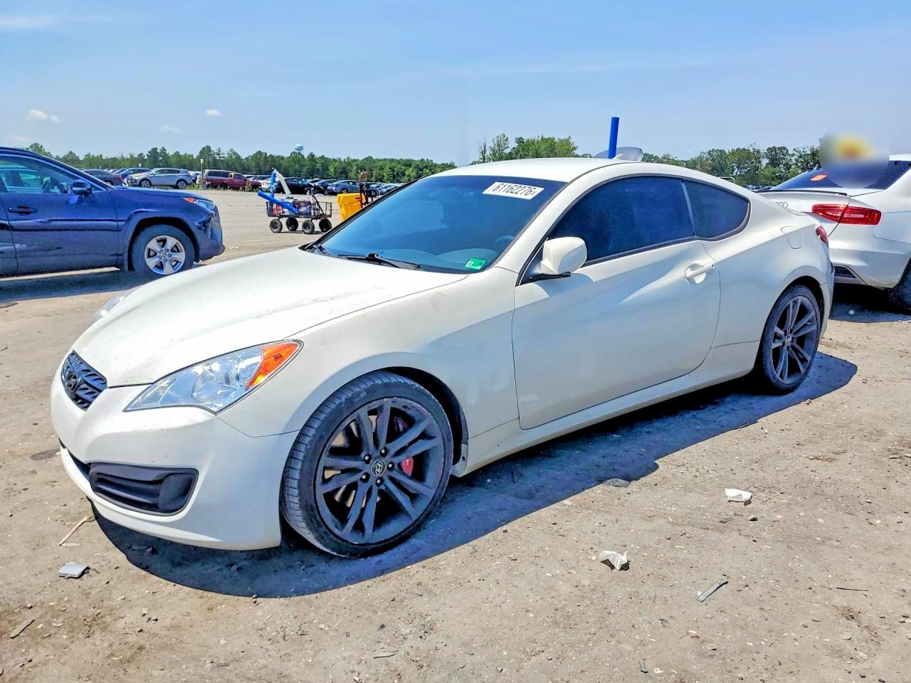 2011 Hyundai Genesis Coupe, VIN KMHHT6KD9BU054613 — Rear end