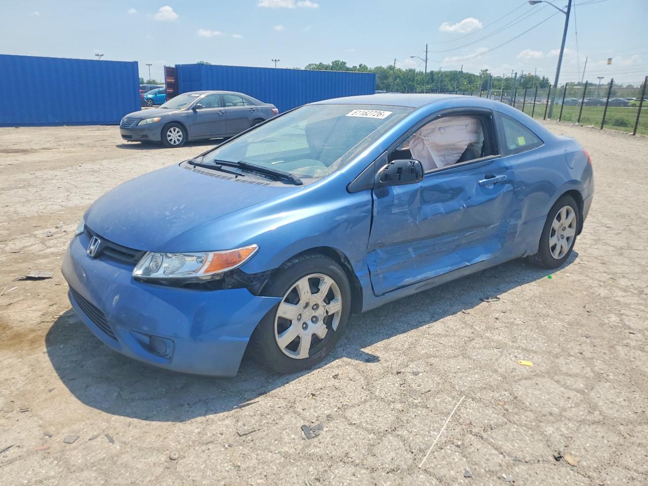 2006 Honda Civic LX, VIN 2HGFG12696H582523 — Бок