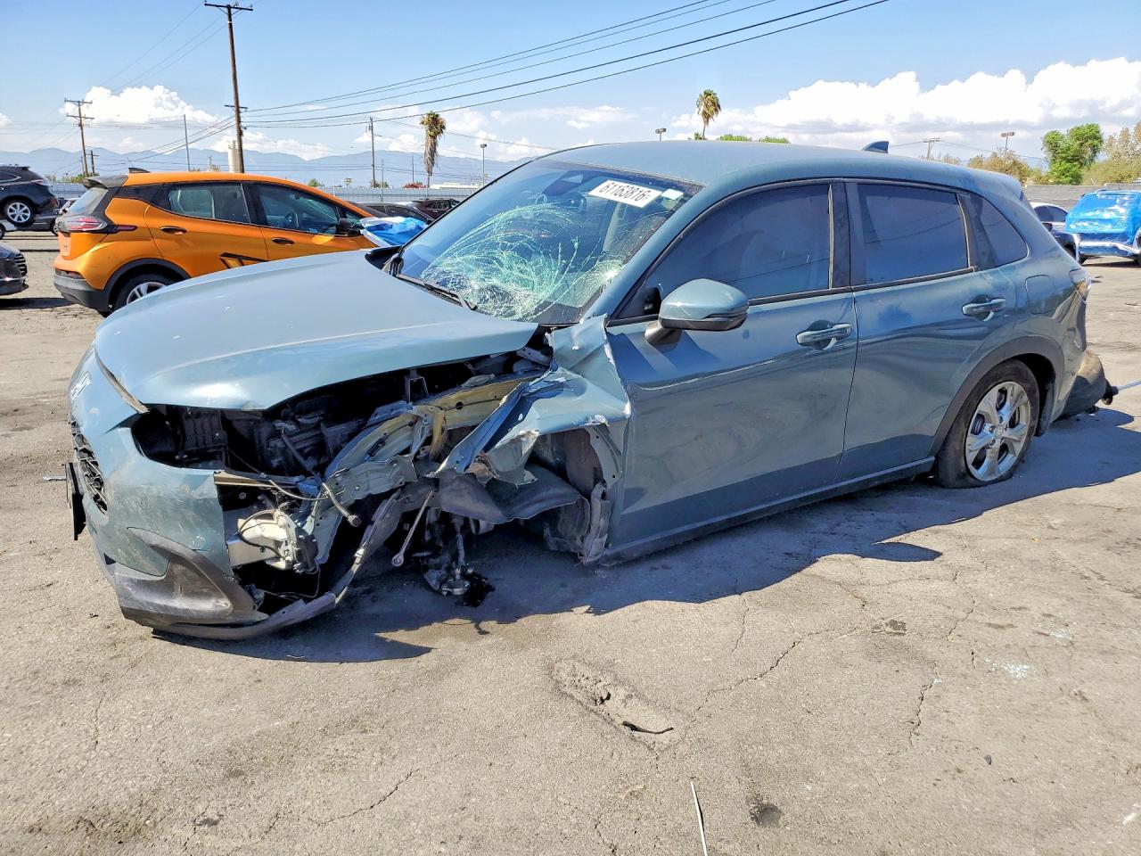 2024 Honda HR-V LX, VIN 3CZRZ1H30RM753520 — Side