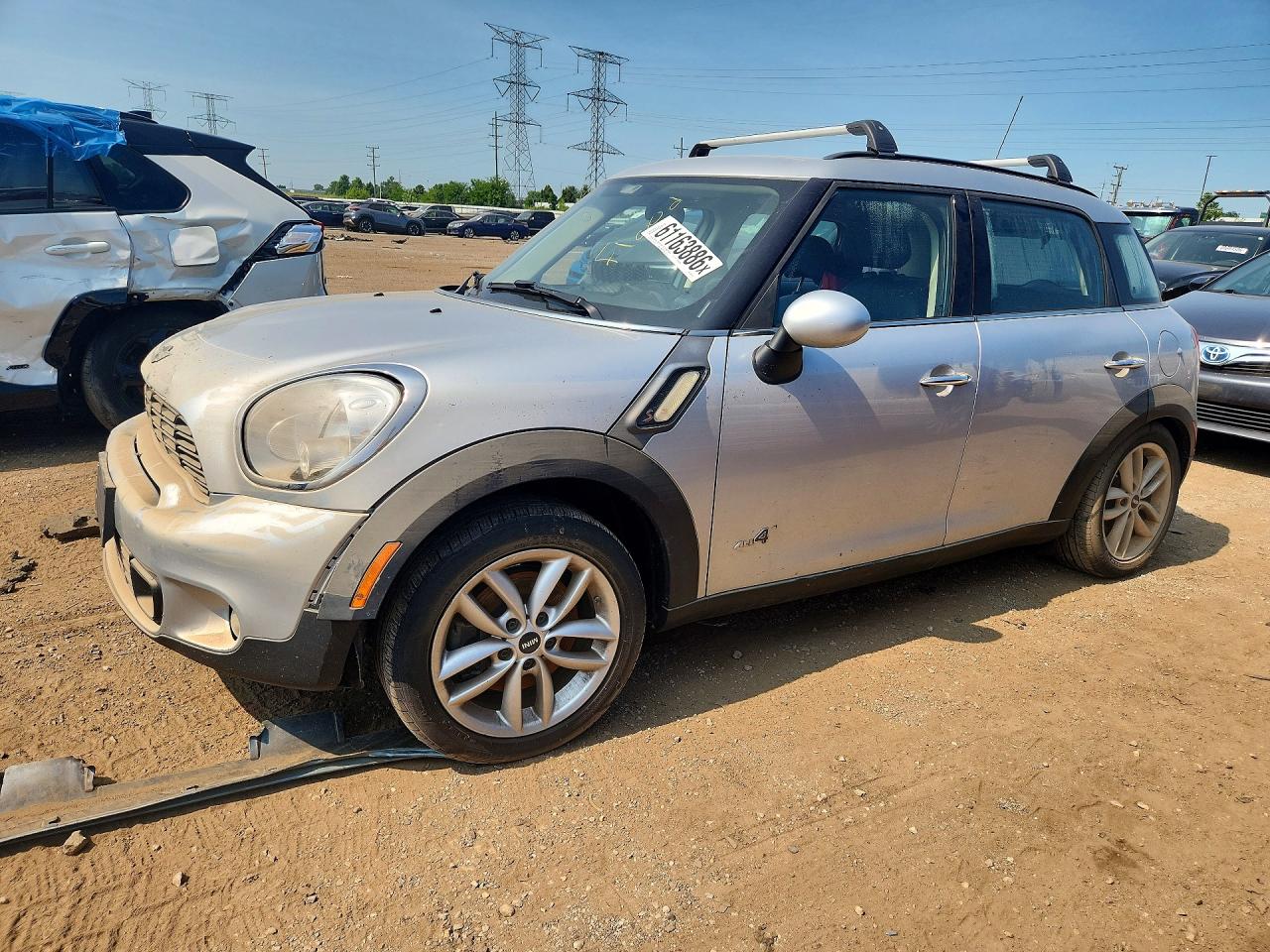 2012 MINI Countryman S, VIN WMWZC5C58CWM14225 — Вода / потоп