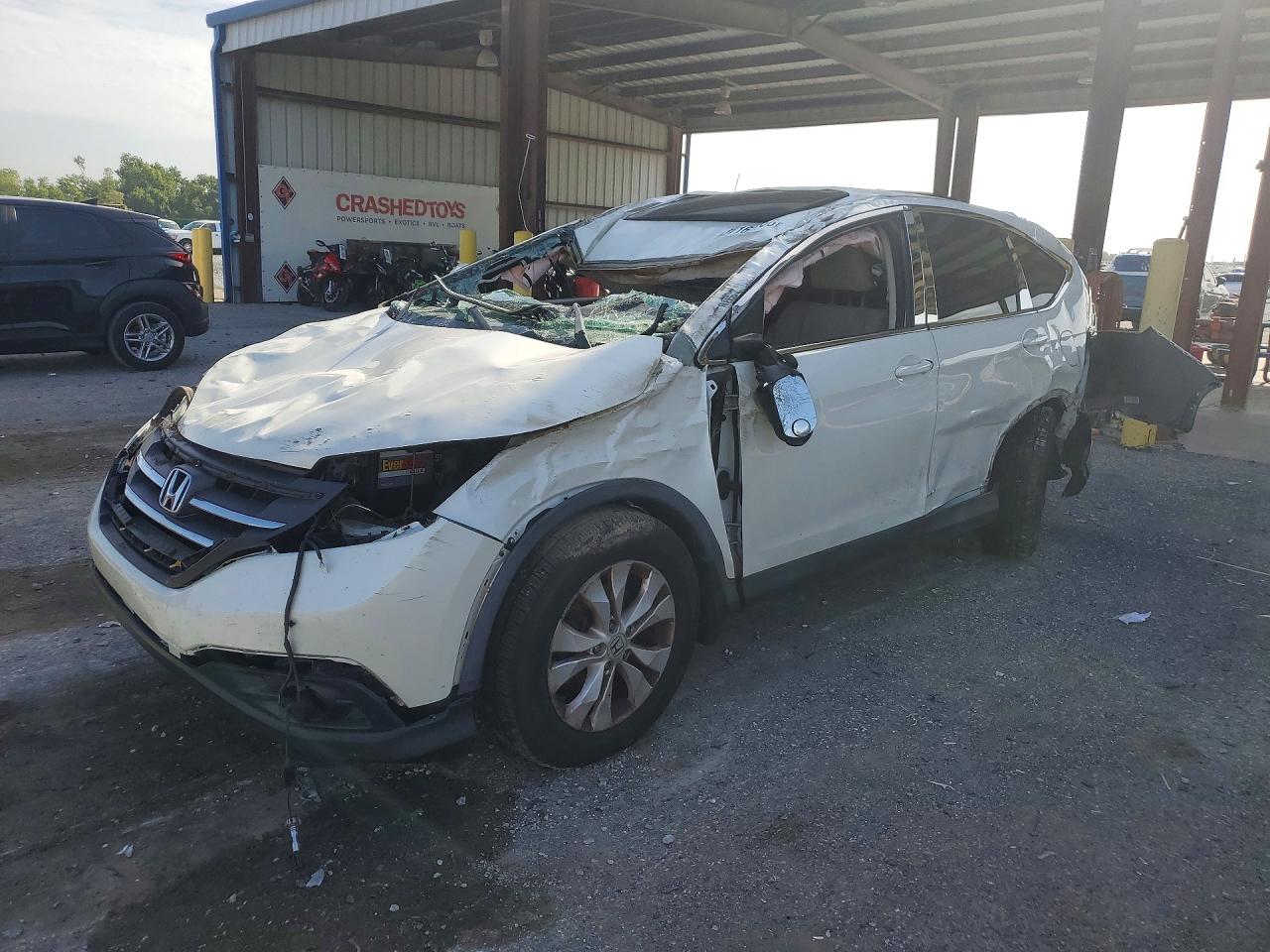 2014 Honda CR-V EX, VIN 5J6RM3H59EL015514 — Rollover